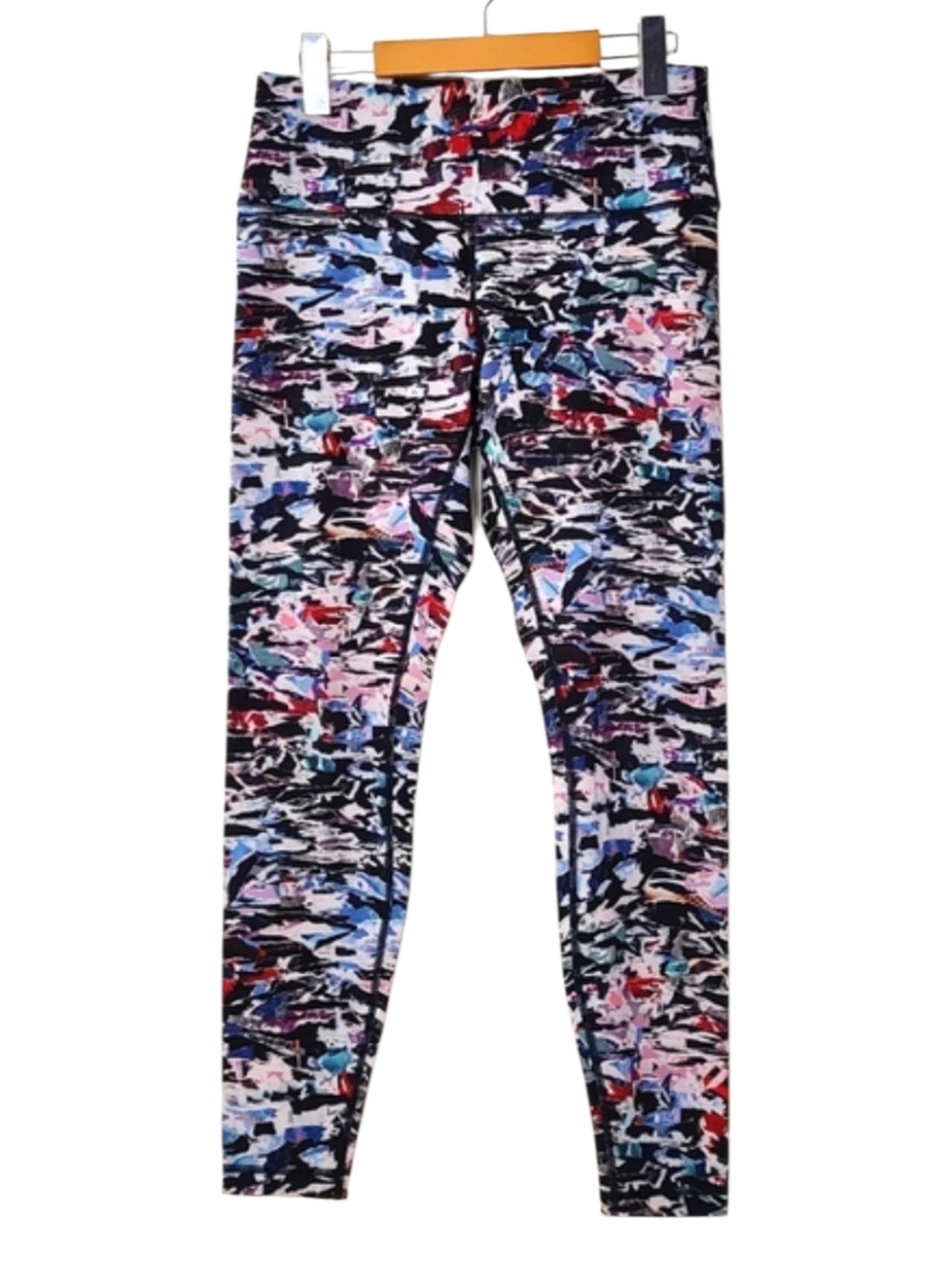 Lululemon Wunder Under High Rise Tight Culture Clash Multi Black Leggings